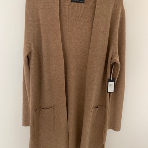 Verve Ami Sweaters - VERVE AMI Long Cardigan Camel Heather